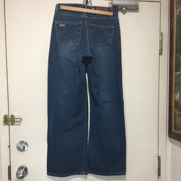 VINTAGE ROOTS WIDE LEG JEANS SIZE 30/30 - Picture 5 of 8